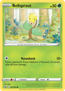 Battle Styles Bellsprout 001/163 Englisch