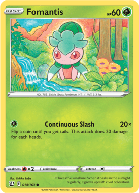 Battle Styles Fomantis 014/163 Englisch