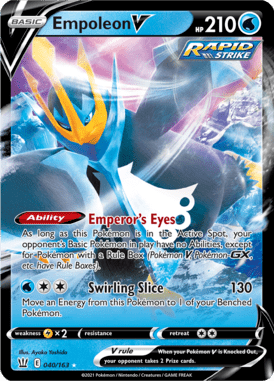 Battle Styles Empoleon V 040/163 Englisch