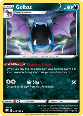 Battle Styles Golbat 090/163 Englisch