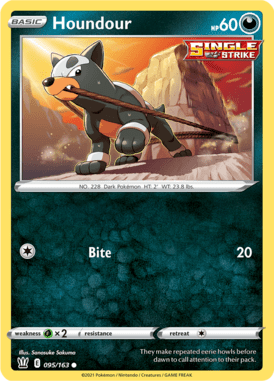 Battle Styles Houndour 095/163 Englisch