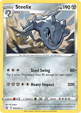 Battle Styles Steelix 099/163 Englisch