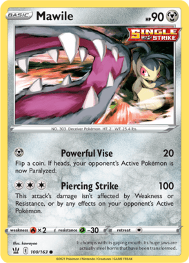 Battle Styles Mawile 100/163 Englisch