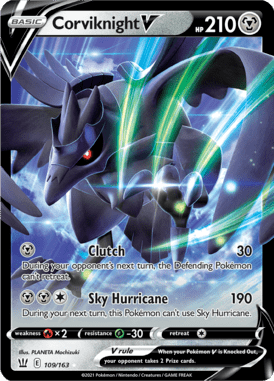 Battle Styles Corviknight V 109/163 Englisch