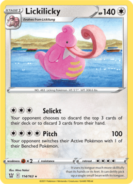 Battle Styles Lickilicky 114/163 Englisch