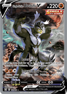 Battle Styles Single Strike Urshifu V 151/163 Englisch