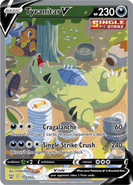 Battle Styles Tyranitar V 155/163 Englisch