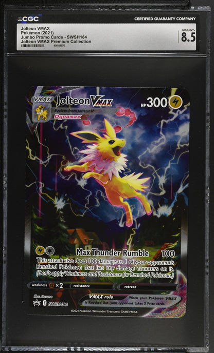 Jolteon VMAX - SWSH Black Star Promos (Oversized) – Pokémon Sammelkarte
