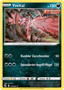 Fusionsangriff Yveltal 175/264 Deutsch