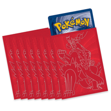 Kampfstile Sleeves 65 Pokemon Kartenhüllen Rot