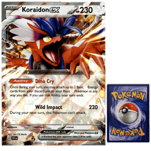 Koraidon EX Pokemon XXL Karte SVI Englisch