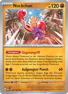 Pokemon 151 Nockchan 107/165 Deutsch