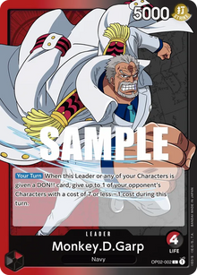 Monkey.D.Garp V.1 OP02-002