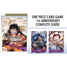 One Piece TCG: 1st Anniversary Complete Guide mit Promo Cards Japanisch