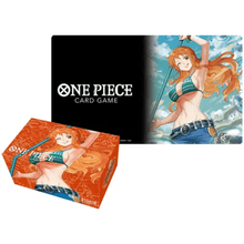 One Piece TCG: Spielmatte & Aufbewahrungsbox Set - Nami