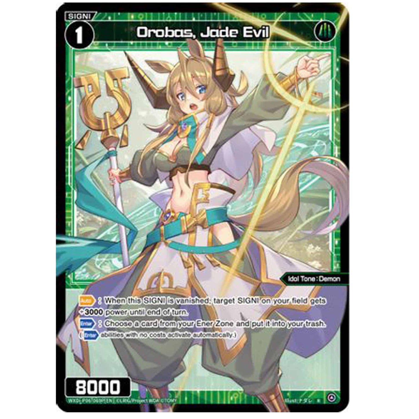 Wixoss Orobas Jade Evil P06 Englisch