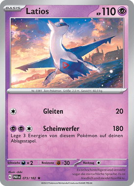 Paradoxrift Latios 073/182 Deutsch - Sammelkarten