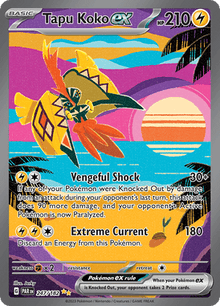 Paradox Rift Tapu Koko ex 247/182 Englisch - Sammelkarten