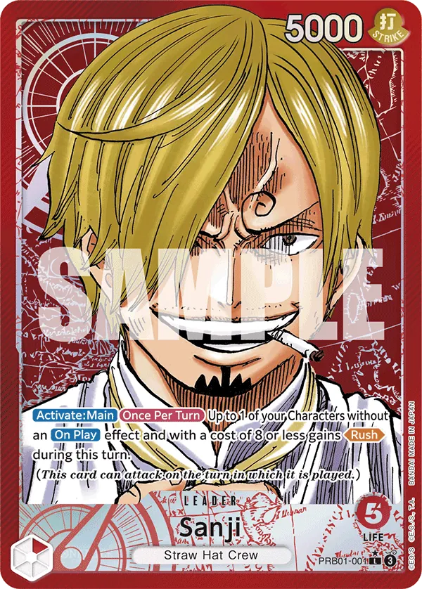 Sanji V.2 PRB01-001 (PRB01)