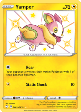 Shining Fates Yamper SV039/SV122 Englisch