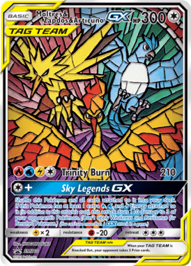 Sun & Moon Promos Moltres & Zapdos & Articuno-GX SM210 Englisch