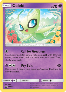 Sun & Moon Promos Celebi SM224 Englisch