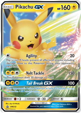 Sun & Moon Promos Pikachu-GX SM232 Englisch