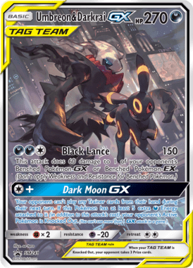 Sun & Moon Promos Umbreon & Darkrai-GX SM241 Englisch