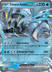 Stürmische Funken Schwarzes Kyurem-ex 048/191 Deutsch