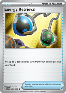 Scarlet & Violet Energy Retrieval 171/198 Englisch