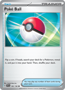 Scarlet & Violet Poké Ball 185/198 Englisch