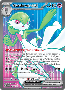 Scarlet & Violet Gardevoir ex 228/198 Englisch