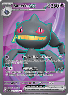 Scarlet & Violet Banette ex 229/198 Englisch