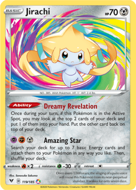 Vivid Voltage Jirachi 119/185 Englisch