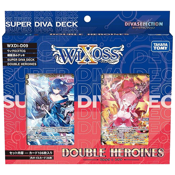 Wixoss Deck Double Heroines Piruruku & Hirana Englisch