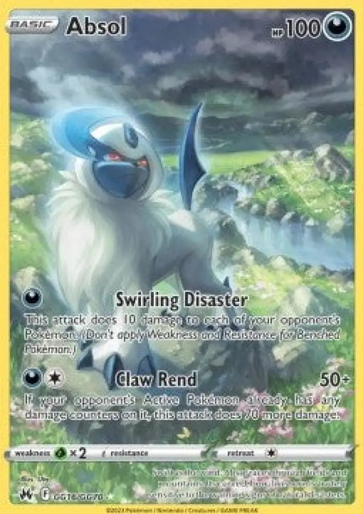 Absol - Crown Zenith (Holo Rare) [CRZ-GG16]