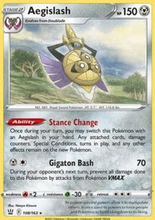 Aegislash - Battle Styles (Rare) [BST-108]