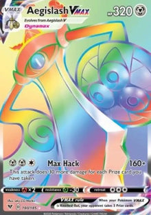 Aegislash VMAX - Vivid Voltage (Secret Rare) [VIV-190]
