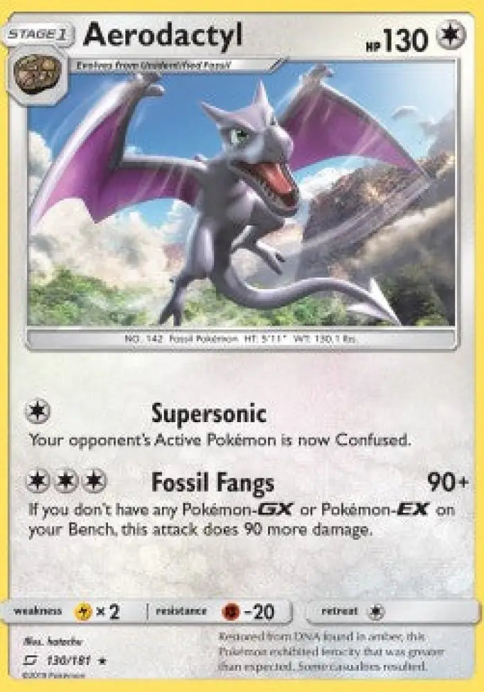 Aerodactyl - Team Up (Rare) [TEU-130]