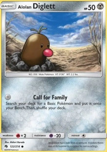 Alolan Diglett - Lost Thunder (Common) [LOT-122]
