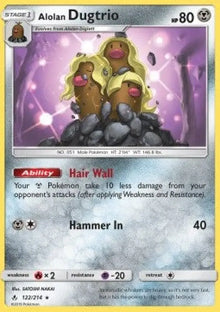 Alolan Dugtrio - Unbroken Bonds (Rare) [UNB-122]
