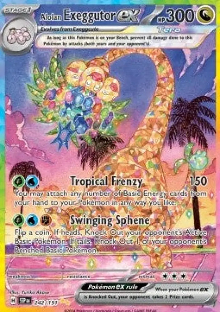 Alolan Exeggutor ex - Surging Sparks (Special Illustration Rare) [SSP-242]