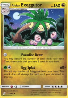 Alolan Exeggutor - Team Up (Rare) [TEU-115]