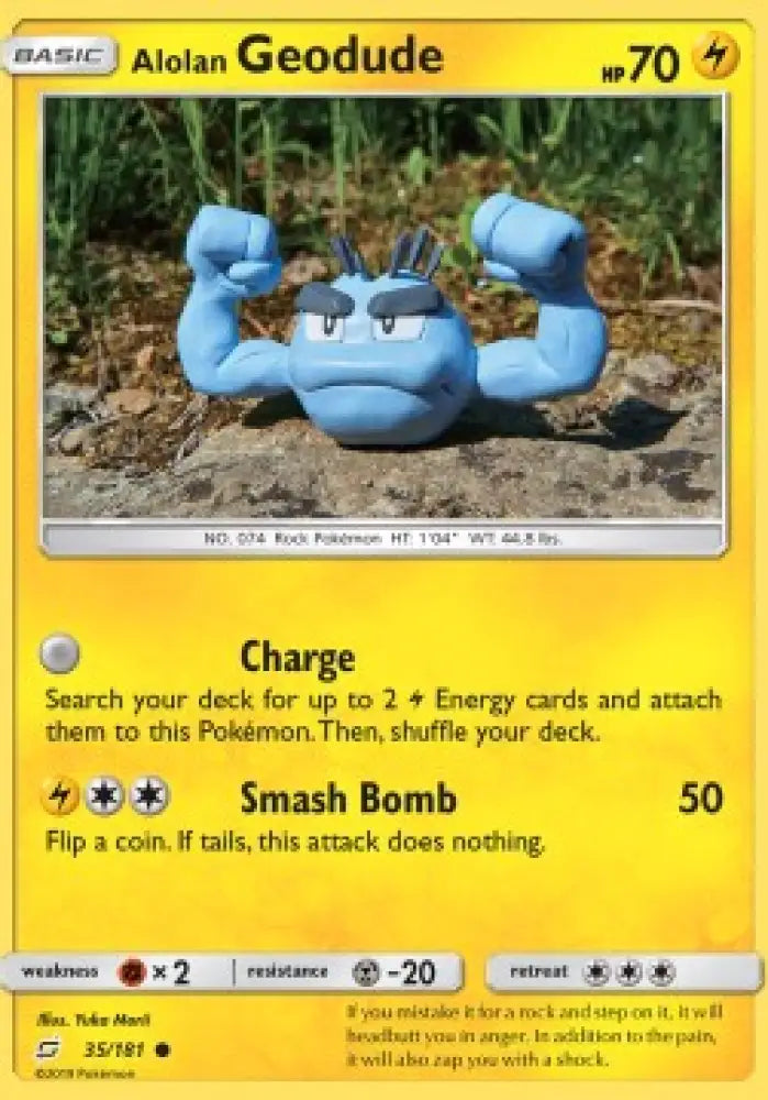Alolan Geodude - Team Up (Common) [TEU-35]