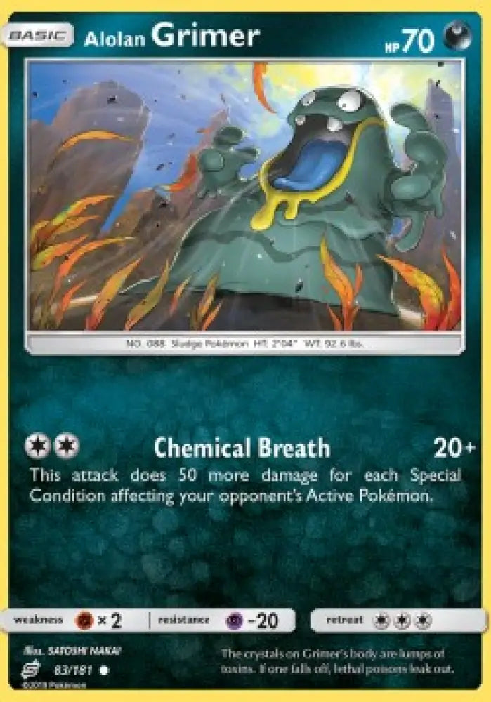 Alolan Grimer - Team Up (Common) [TEU-83]