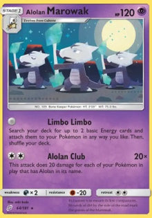 Alolan Marowak - Team Up (Rare) [TEU-64]