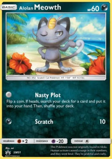 Alolan Meowth - SM Black Star Promos (Promo) [SM-51]