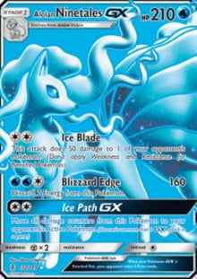 Alolan Ninetales GX - Guardians Rising (Ultra Rare) [GRI-132]