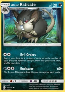 Alolan Raticate - Sun & Moon (Uncommon) [SUM-77]