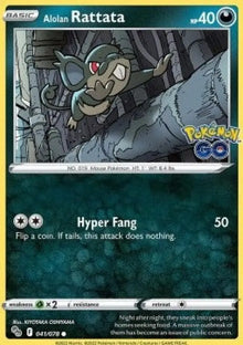 Alolan Rattata - Pokémon GO (Common) [PGO-041]